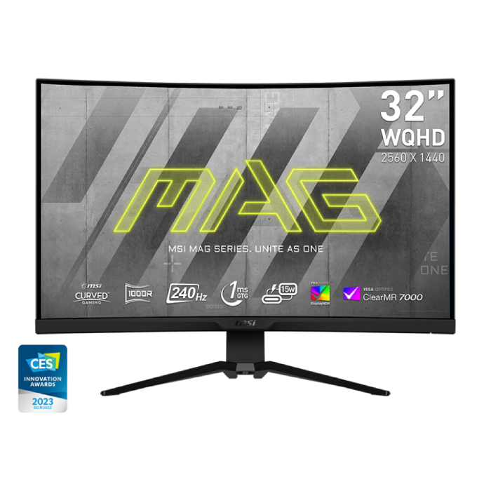 مانیتور خمیده گیمینگ 32 اینچ ام اس آی مدل MAG 325CQRXF